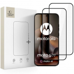Muud kaubad Tech-Protect  Tech-Protect Glass Fit+ 2-Pack Tempered Glass for Motorola Moto G67 / G77 - Black
