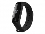 Rihm fixed | Silicone Strap for Xiaomi Mi Band 3/4 | Black