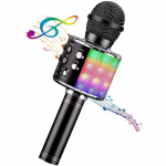 Mikrofon iWear M85 Karaoke Kids & Adult Fun Effect Microphone with Speakers & Recod Micro SD USB Bluetooth