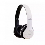 Juhtmevabad k&otilde;rvaklapid iWear BITS Noise Cancell Foldable Bluetooth 5.0 Wireless Headset FM Radio / MP3 Mico SD and Phone White