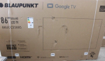 Televiisorid Blaupunkt SALE OUT. 86UGC5500S 86" (218 cm) 4K Ultra HD LED Google TV | SALE OUT. LED TV | 86UGC5500S | 86 | Smart TV | Google TV | UHD | Black | DAMAGED PACKAGING