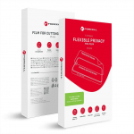 Printerid Forcell  Cutting film for cutting machine 2nd and 3rd gen. Forcell F-Protect Flexible PRIVACY 196 x 125 mm 25 pcs