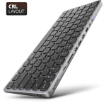Teine toode Axagon AXAGON HMC-KB keyboard USB-C 5Gbps with HUB microSD/SD 3x USB-A HDMI 4K/60Hz PD 100W