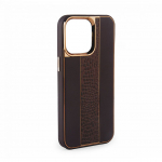 Tagakaaned iLike Apple iPhone 13 Leather Case Customized Brown