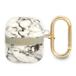 Tagakaaned Guess  Guess GUA2HCHMAG AirPods cover grey/grey Marble Strap Collection