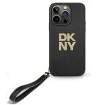 Muu telefoni lisavarustus DKNY  DKNY Wrist Strap Stock Logo iPhone 16 Pro Max Case - Black