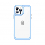 Tagakaaned Hurtel  Outer Space Case for iPhone 12 Pro Max hard cover with gel frame blue