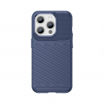 Tagakaaned Hurtel  Armored iPhone 15 Pro Thunder Case - blue