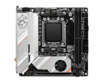 Intel protsessori emaplaat MSI MPG B650I EDGE WIFI Processor family AMD Processor socket AM5 DDR5 DIMM Memory slots 2 Supported hard disk drive interfaces SATA, M.2 Number of SATA connectors 4 Chipset AMD B650 Mini-ITX