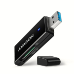 &Uuml;leminek Axagon  Slim super-speed USB 3.2 Gen 1 card reader with a direct USB-A connector | CRE-S2N