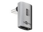 Laadija Goobay  74442 USB-C  Adapter Vertical 90&deg; Long, USB4  |