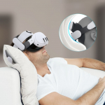 Muu arvutitarvik BoboVR BoboVR S3 Pro strain relief strap for Meta Quest 3 VR goggles + B100 external battery - white and black