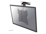 Teleri kinnitus NEOMOUNTS FPMA-C020BLACK Monitor/TV mount ceiling 1 screen - 10-40" - max 20 kg - VESA 75x75-200x200 - h 26,5-40 cm - black