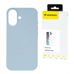 Tagakaaned Wozinsky  Liquid Silicone Case MagSafe for Samsung Galaxy S25+ - Blue