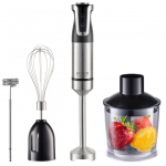 Mikserid ja blenderid Adler  Stainless Steel/Black | 1800 W |  AD 4627 | Hand Blender Set | Number of speeds 20 | Chopper | Turbo mode