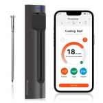 Nutikas seade Metapen  Meatmeet S Pro Kitchen Thermometer with Bluetooth App for Grill, Oven, Smoker - Gray