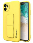Tagakaaned Wozinsky Apple Kickstand Case flexible silicone iPhone 11 Yellow