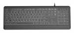 Arvuti klaviatuur Gembird  KEYBOARD MULTIMEDIA USB CYRILL/BLACK KB-UML-04-CYRL