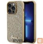 Tagakaaned Guess Apple iPhone 15 Pro Max HC PU DISCO SCRIPT METAL Gold