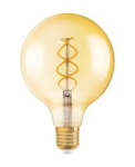 Laualamp Osram  LED LAMP 1906 GLOBE 4.5W 2000K E27 DIM 4058075270008
