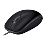 Arvutihiir Logitech  Logitech B110 Silent  Corded mouse Black