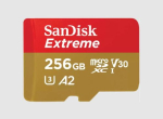 Andmekandjad SanDisk  SanDisk Extreme 256 GB MicroSDXC UHS-I Class 10