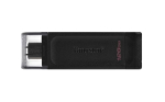 Andmekandjad Kingston  Kingston Technology DataTraveler 70 USB flash drive 128 GB USB Type-C 3.2 Gen 1 (3.1 Gen 1) Black