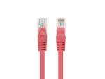 Kaabel Lanberg Patchcord CAT.5E UTP 1M fluke passed 10-pack, Red | PCU5-20CC-0100-R