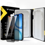 Kaitseklaasid Wozinsky Wozinsky EasyFit Privacy Glass privacy tempered glass for iPhone 17 / 16 Pro - 2 pcs.
