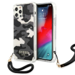 Tagakaaned Guess  Guess GUHCP12MKSARBK iPhone 12/12 Pro 6.1" black/black hardcase Camo Collection