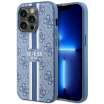 Tagakaaned Guess  Guess GUHMP14LP4RPSB iPhone 14 Pro 6.1" blue/blue hardcase 4G Printed Stripes MagSafe