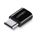Adaptrid Ugreen  adapter micro USB to USB Type C adapter black (30391) Black
