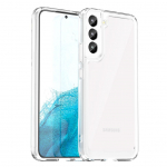 Tagakaaned Hurtel  Outer Space Case for Samsung Galaxy S23+ cover with a flexible transparent frame