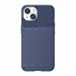 Tagakaaned Hurtel  Armored iPhone 15 Plus Thunder Case - blue