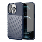 Tagakaaned Hurtel  Thunder Case Flexible Tough Rugged Cover TPU Case for iPhone 13 Pro blue