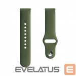 Rihm Evelatus Evelatus Watch 22mm Silicone Loop Watch Straps (S/M 110mm) Olive