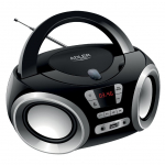 Mp3 m&auml;ngija Adler  CD Boombox AD 1181 USB connectivity, Speakers, Black
