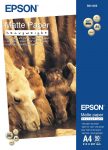 Kontoritarbed EPSON  Matte Paper Heavy Weight, DIN A4, 167g/m&Acirc;&sup2;, 50 Sheets