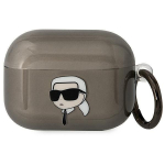 Tagakaaned Karl Lagerfeld  Karl Lagerfeld KLAPHNIKTCK AirPods Pro cover black/black Karl's Head
