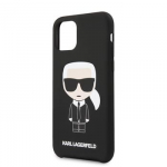 Tagakaaned Karl Lagerfeld Apple iPhone 11 Pro Iconic Silicone Cover Black