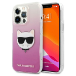 Tagakaaned Karl Lagerfeld  Karl Lagerfeld Choupette Head Case for iPhone 13 Pro Max - Pink