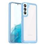 Tagakaaned Hurtel  Outer Space Case for Samsung Galaxy S23+ cover with a flexible frame blue