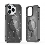 Tagakaaned Hurtel  Glitter Case MagSafe for iPhone 16 Plus - black with glitter