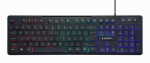 Arvuti klaviatuur Gembird KEYBOARD MULTIMEDIA USB ENG/BLACK KB-UML-02