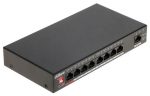 V&otilde;rgul&uuml;litid DAHUA  Switch||Type L2|Desktop/pedestal|Rack|1x10Base-T / 100Base-TX / 1000Base-T|PoE ports 8|96 Watts|DH-PFS3009-8ET1GT-96-V2