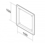 Telerite tarvikud NEOMOUNTS TV SET ACC VESA ADAPTER PLATE/10-30" FPMA-VESA100