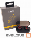 Juhtmevabad k&otilde;rvaklapid iLike Bluetooth Earbuds IBE01 Black