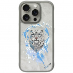 Tagakaaned Nimmy  NIMMY case PANTHER compatible with MagSafe for IPHONE 16 Pro Max light gray