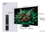 Televiisorid TCL TV Set||50 "|4K Ultra HD|3840 x 2160 pixels|Flat|16:9|QD-Mini LED|50C7K