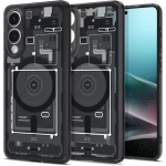 Tagakaaned Spigen Spigen Ultra Hybrid Mag Case with MagSafe for Samsung Galaxy S25 Edge with Print - Black